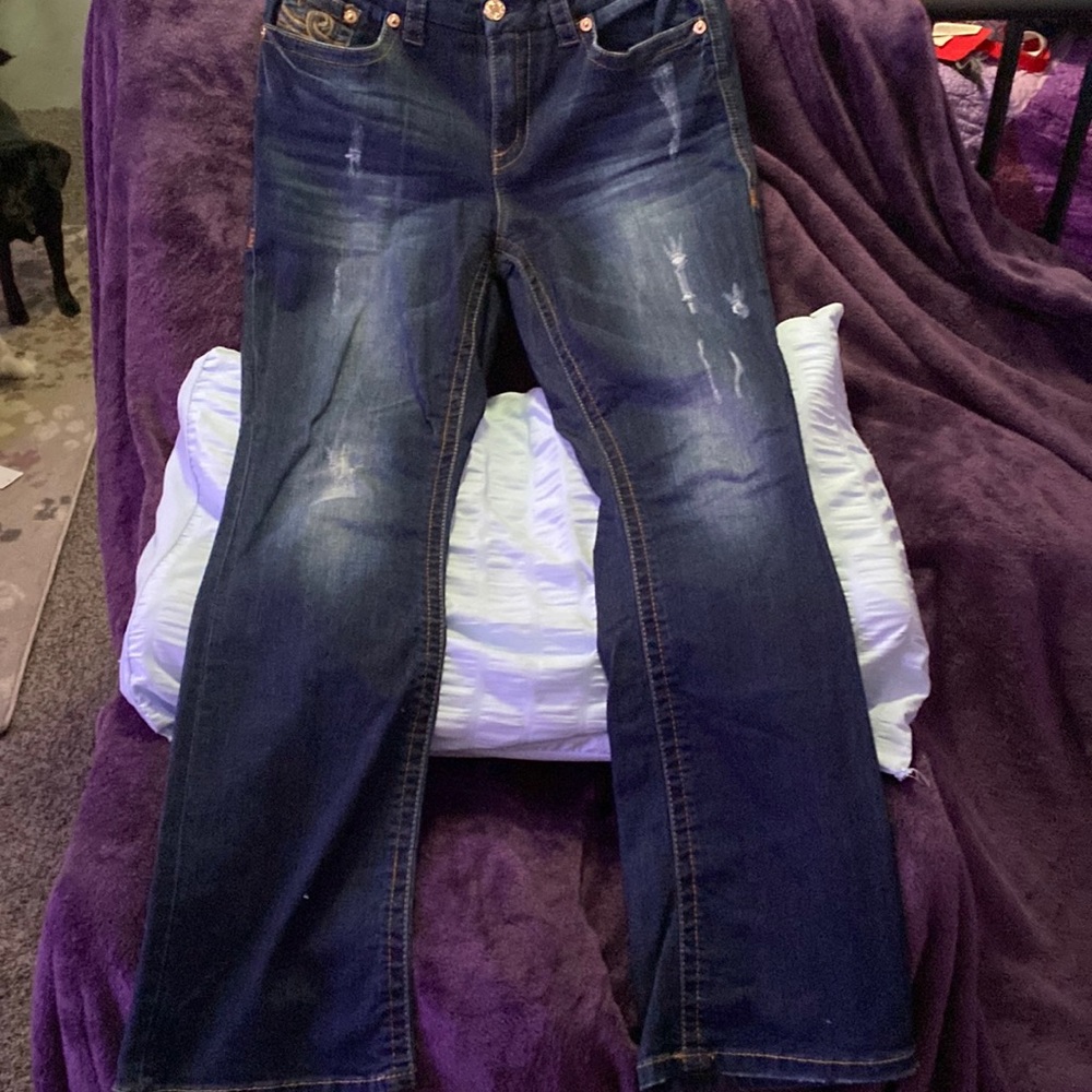 Seven 7 jeans size 12 detailing on back pockets